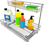 Lynk Professional Pull Out Under Sink Kitchen Cabinet Organizer - 11.5 In. X 18. Fixed Price $88.31.