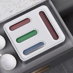 Storage Organizer For Ziplock Bags, Acrylic Kitchen Drawer. Fixed Price $22.50.