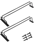 Yqboom 15.7 Inch Wine Glass Rack Under Cabinet Shelf Pcs, Black. Fixed Price $24.99.