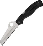 Spyderco Atlantic Salt Lockback Black Handle Folding Serrated Blade Knife 89SBK. Fixed Price $125.25.