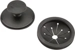Black Disposer Ez Mount Garbage Disposal Stopper And Splash Guard For Sink Drain. Fixed Price $17.33.