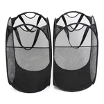 Smart Design Pop Up Laundry Hamper With Easy Carry Handles 3016120 - Black. Fixed Price $50.92.