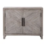 Uttermost 24873LIND 40"W Contemporary Fir Wood Accent Cabinet - White Washed. Fixed Price $1051.20.