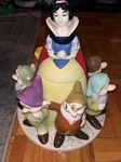 Vintage Disney Cookie Jar - Snow White And The Seven Dwarfs. Fixed Price $140.00.
