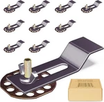 Sink Clips, Undermount Brackets, Bathroom Kitchen Universal, Steel. Fixed Price $19.66.