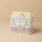 2026 Lenox Spice Village Recipe Box Holder With 25 Blank Cards - New. Fixed Price $99.99.