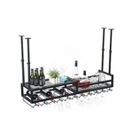 Mbqq Wine Racks Ceiling-type Holder,wall Mounted Bottle Hang.... Fixed Price $156.28.