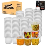 Squatz Microwavable Soup Containers W/ Lids, Freezer Safe, Bpa-free, 32 Oz.. Fixed Price $42.99.