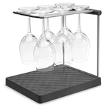Kohler K-8628-CHR Wine Glass Drying Rack, 9.25 X 11.25 Inches, Charcoal. Fixed Price $79.30.