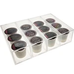 Stackable Acrylic K-cup Coffee Pod Drawer Display Case Vertical Horizontal. Fixed Price $19.95.