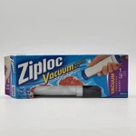 Ziploc Vacuum Starter Kit Hand Pump With 3 Freezer Quart Bags New. Fixed Price $19.99.