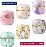 Han Sheng 6 Pcs Airtight Tea Storage Tins 10 Oz, Food Containers For Cof. Fixed Price $27.61.
