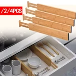 Bamboo Drawer Divider Seperater Adjustable Expandable Organizer For Kitchen Home. Fixed Price $36.99.