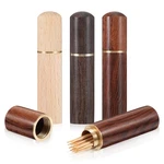 Lnngub 3 Packs Portable Wooden Holder, Compact Waterproof Toothpick.... Fixed Price $9.46.