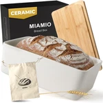Miamio Bread Box For Kitchen Countertop/ceramic With Cutting. Fixed Price $87.09.