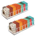 Tasybox Tea Bag Organizer, Clear Acrylic Holder, Packet Storage F.... Fixed Price $25.04.