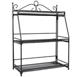 Standing Spice Rack 3 Tier Metal Foldable Kitchen For Countertop Organizer. Fixed Price $27.54.