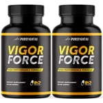 Vigor Force Advanced Male Performance Booster Formula Supplement 90 Caps 2 Pack. Fixed Price $64.99.