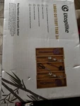Utoplike Bamboo Expandable Drawer Organizer Cutlery Tray 5 Slot Adjustable. Fixed Price $44.99.
