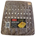 Rubbermaid Kitchen Sink Dish Protector Mat 1291 Chocolate Brown Nos. Fixed Price $50.00.