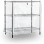 INDIGOTEMPEST9 Pvc Waterproof 3 Shelf Wire Rack For Cover - 24 X. Fixed Price $32.21.