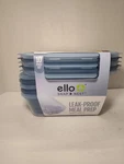 Ello Snap & Nest 10-PIECE 4.5 Cup Plastic Meal Prep Food Containers Bpa-free. Fixed Price $17.97.