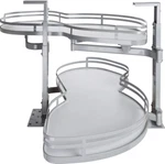 Hardware Resources 15" Blind Corner Cabinet Shelf Swing Out-pots,pans,storage. Fixed Price $650.00.