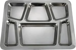 Stainless Steel 6-COMPARTMENT Mess Tray SMT-2 Medium Commercial Kitchen. Fixed Price $23.99.