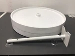 Rev-a-shelf 6012-24-11-52 Classic Plastic 24" Lazy Susan White. Fixed Price $74.45.