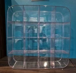 Mdesign Plastic Wall Mount Display Organizer Holder - 16 Compartments Protect,. Fixed Price $15.00.
