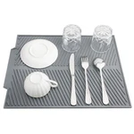 Silicone Dish Drying Mat For Multiple Usage Easy Clean Heatresistant. Fixed Price $17.42.