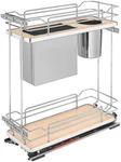 Rev-a-shelf 5322KB-BCSC-8 Contemporary 8-3/4"W X 24"H Soft Close Maple. Fixed Price $616.14.