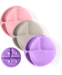 Weesprout Suction Plates With Lids For Babies & Toddlers - 100% Silicone. Fixed Price $24.99.