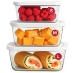 Chef Preserve Glass Vacuum Seal Containers For 7.7 X 6.3 Inches, White. Fixed Price $97.82.
