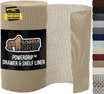 Gorilla Powergrip Drawer Shelf And Cabinet Liner, Thick Strong Hold, Non-ad. Fixed Price $27.24.