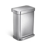 Simplehuman Step Trash Can With Liner Pocket 55L-WILLIAMS Sonoma 37953. Fixed Price $159.99.