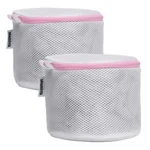 Mamlyn Mesh Bra Bags For Washing Machine, Lingerie 2 Medium 6X7, White. Fixed Price $16.80.