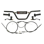 Kawasaki KLX110L Tall High Handlebars 7/8" Cables Grips Levers TBW9200. Fixed Price $121.99.