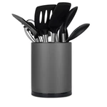 Haiyouneer Kitchen Utensil Holder For Countertop 360 Rotating Caddy .... Fixed Price $36.51.