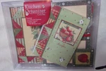 Cr Gibson Kitchen Organizer Recipe Book Gift Set New. Fixed Price $18.00.