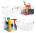 Clear Plastic Storage Bins Pantry & Cabinet Organizers For Home Use. Fixed Price $89.99.