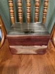 Hearth Hand Magnolia Wood Brass Recipe Box Organizer Storage Holder With Cards. Fixed Price $50.00.
