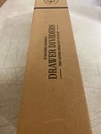 Expandable Bamboo Drawer Organizers, Adjustable Separators (17"-21.5"), 6-PACK. Fixed Price $30.02.