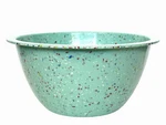 Zak! Designs Aqua Blue/green Confetti Large Melamine Mixing Bowl 10.5". Fixed Price $36.99.