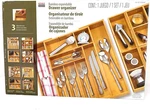 Seville Classics Bamboo 3-PIECE Expandable Drawer Organizer Set. Fixed Price $32.50.