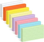 Utron 248 Sheets Colored Index Cards 3X5, Double-sided Blank Notes Flash. Fixed Price $10.03.