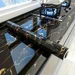 Heat-resistant Marble Contact Waterproof Self-adhesive Pvc Paper-free Ship. Fixed Price $19.97.