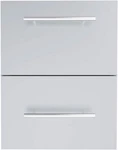 Sunstone 18-IN Bbq Stainless Steel Double Access Drawer W/ Paper Towel Holder. Fixed Price $823.00.