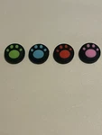 4PCS Paw Print Thumb Grip Caps Joy Con Covers For Nintendo Switch. Fixed Price $6.95.