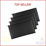 Joyberg 4PACK Money Bag 11 X 6", Safe Durable Waterproof Pu Leather Bank Wit. Fixed Price $18.10.